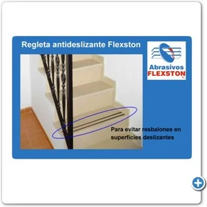 Solución antideslizante para escaleras